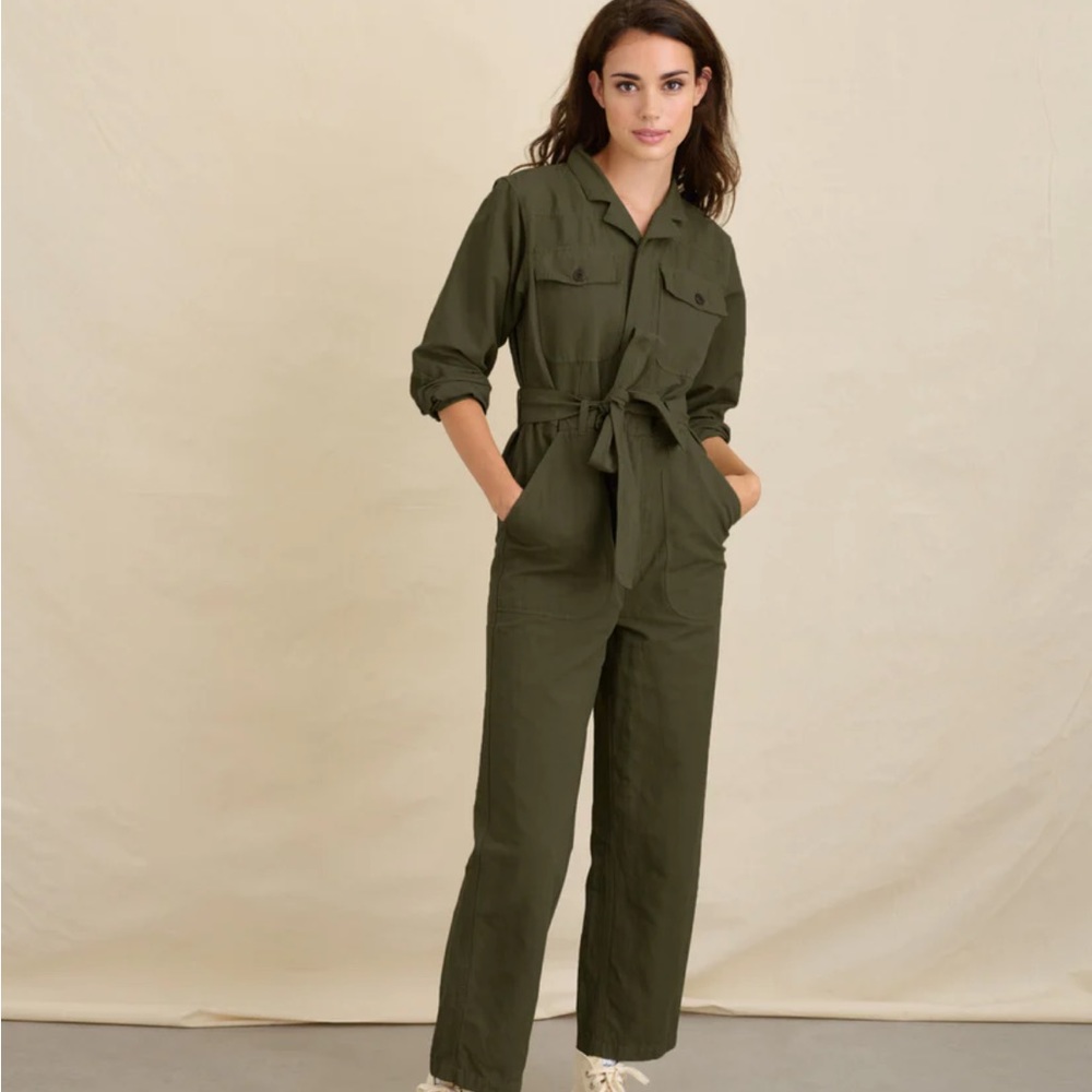 Alex Mill M Mel Jumpsuit (Light Army) BRAND NEW